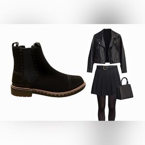 Black Ankle Boots for Women